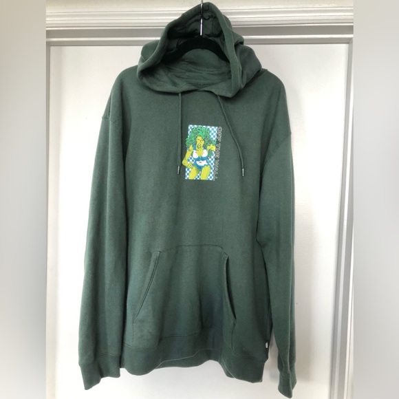 Vans Other - Vans x Marvel She-Hulk Print Hoodie Sweatshirt XL Green Off the Wall